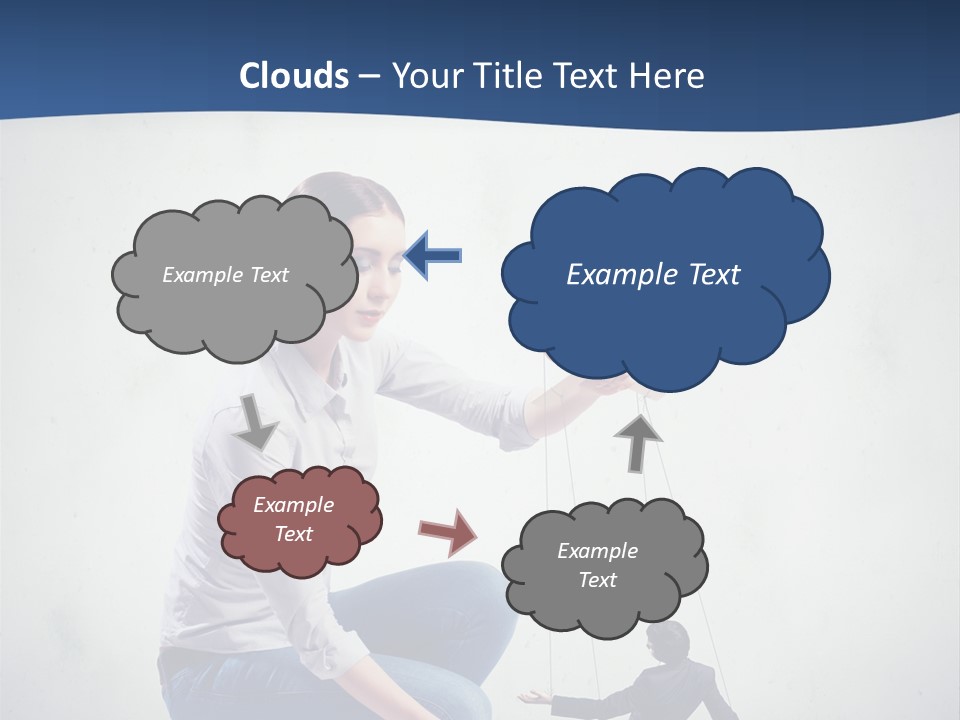 Formal Female Boss PowerPoint Template