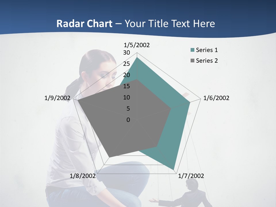 Formal Female Boss PowerPoint Template