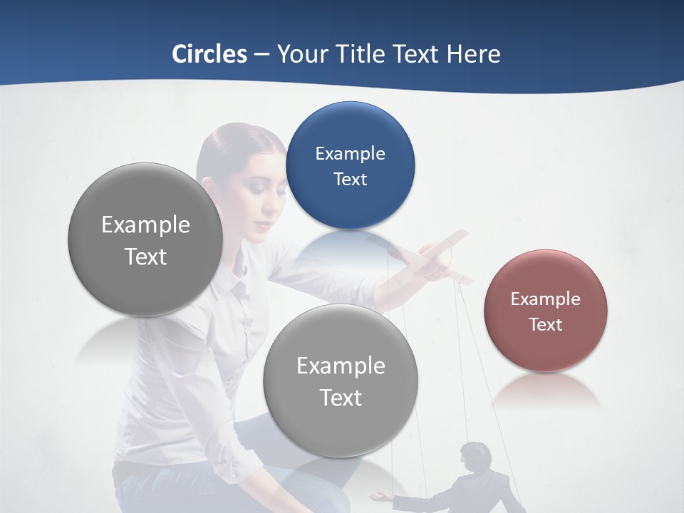 Formal Female Boss PowerPoint Template