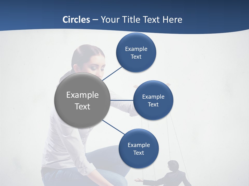 Formal Female Boss PowerPoint Template