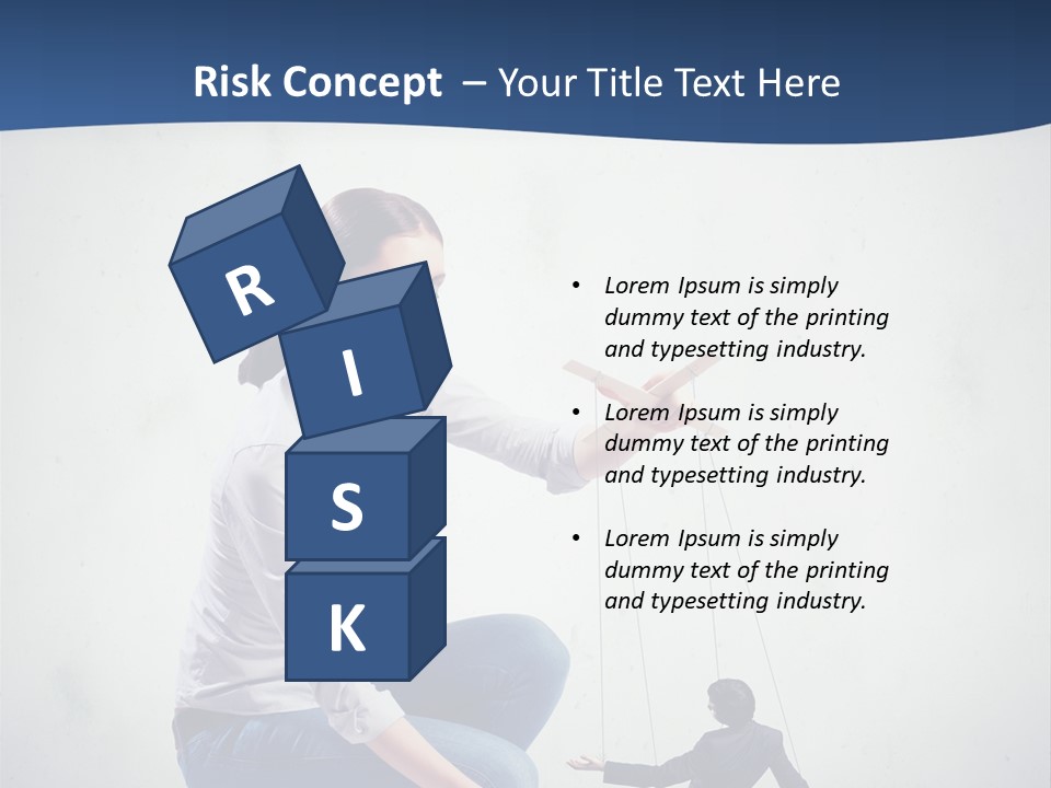 Formal Female Boss PowerPoint Template