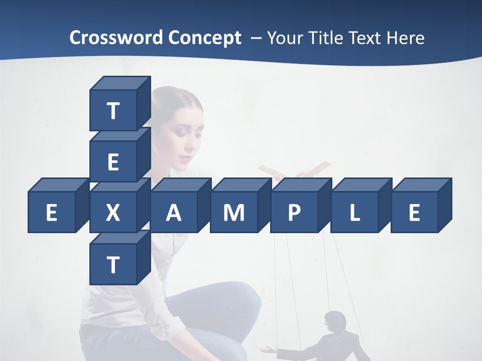 Formal Female Boss PowerPoint Template