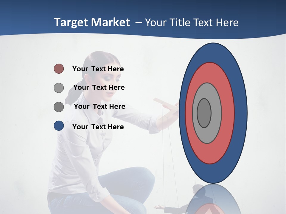 Formal Female Boss PowerPoint Template