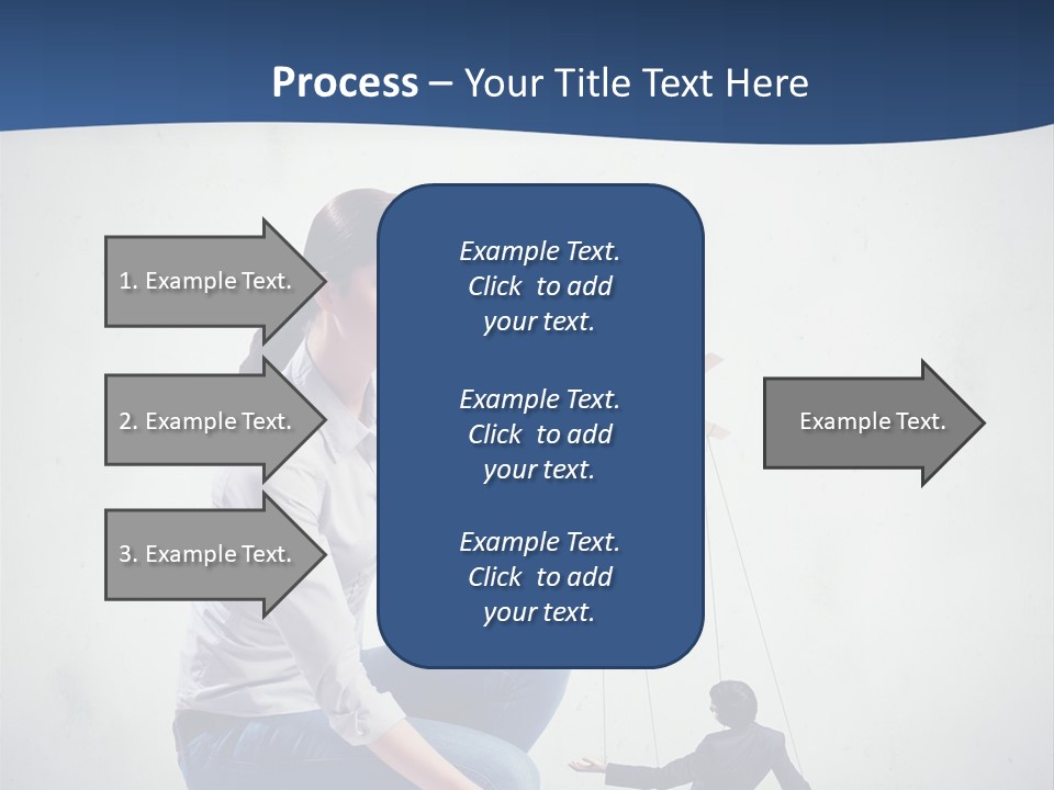 Formal Female Boss PowerPoint Template