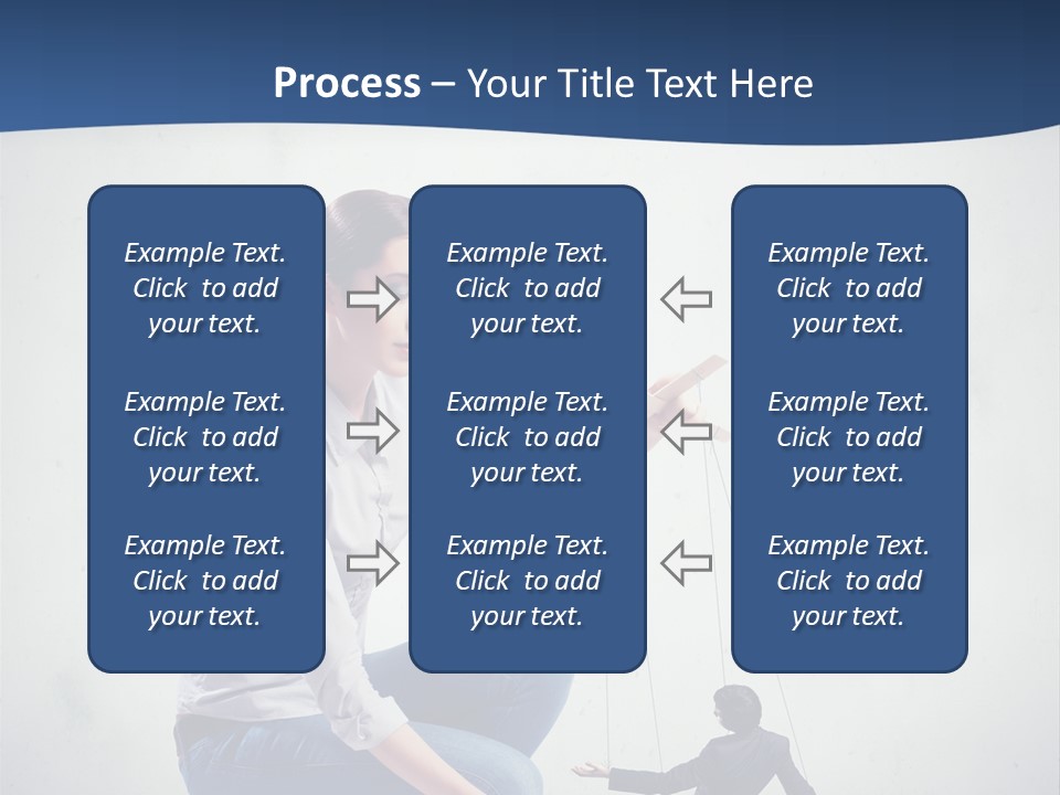 Formal Female Boss PowerPoint Template