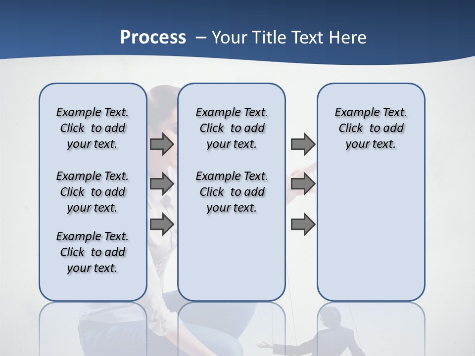 Formal Female Boss PowerPoint Template