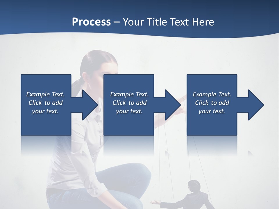 Formal Female Boss PowerPoint Template
