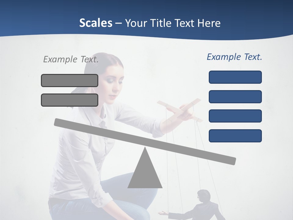 Formal Female Boss PowerPoint Template