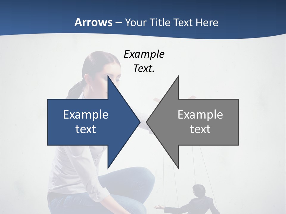 Formal Female Boss PowerPoint Template