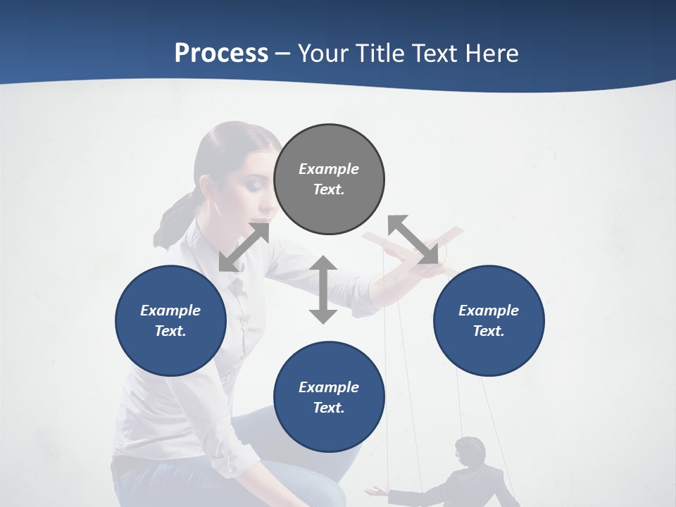 Formal Female Boss PowerPoint Template