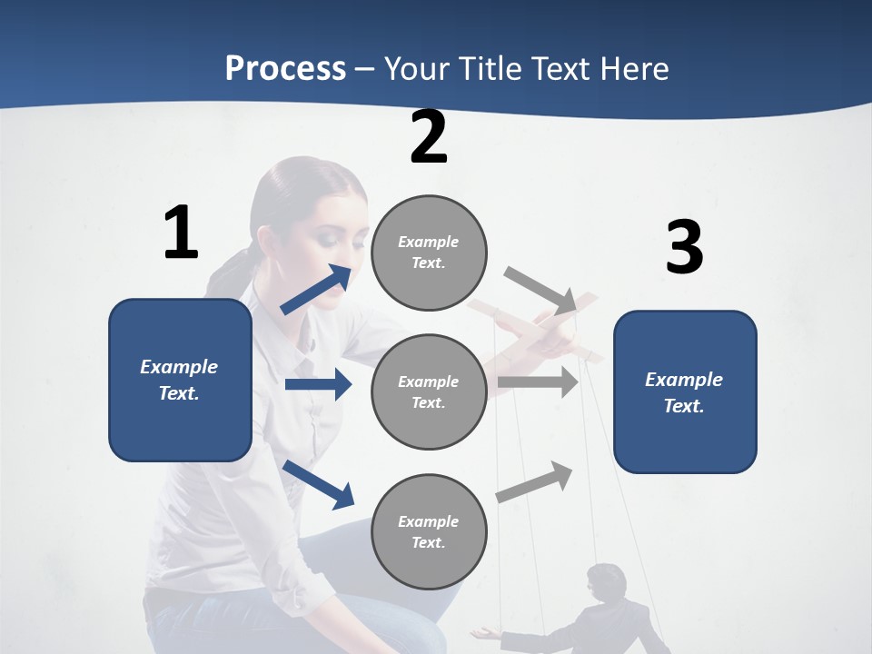 Formal Female Boss PowerPoint Template