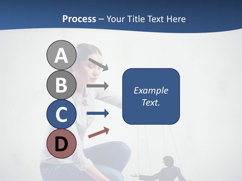 Formal Female Boss PowerPoint Template
