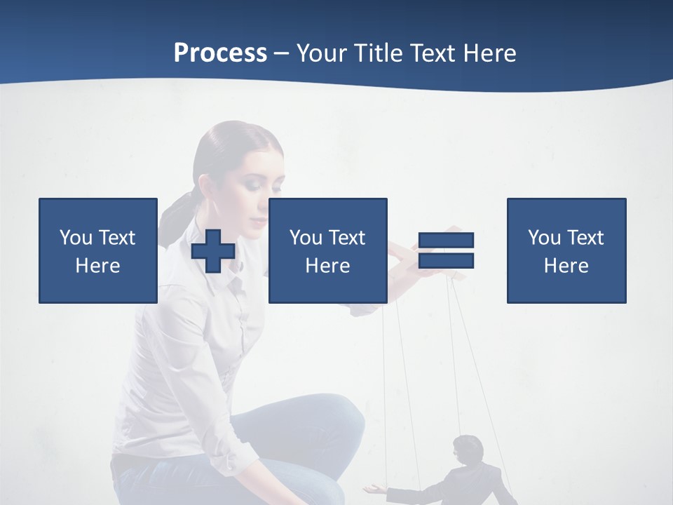 Formal Female Boss PowerPoint Template