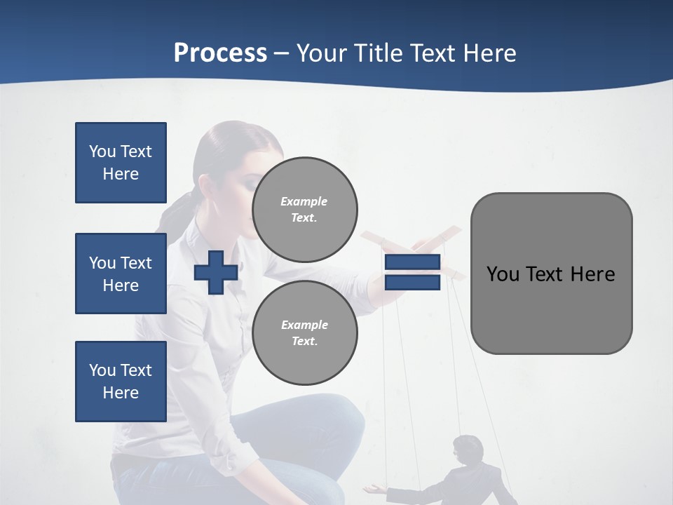 Formal Female Boss PowerPoint Template