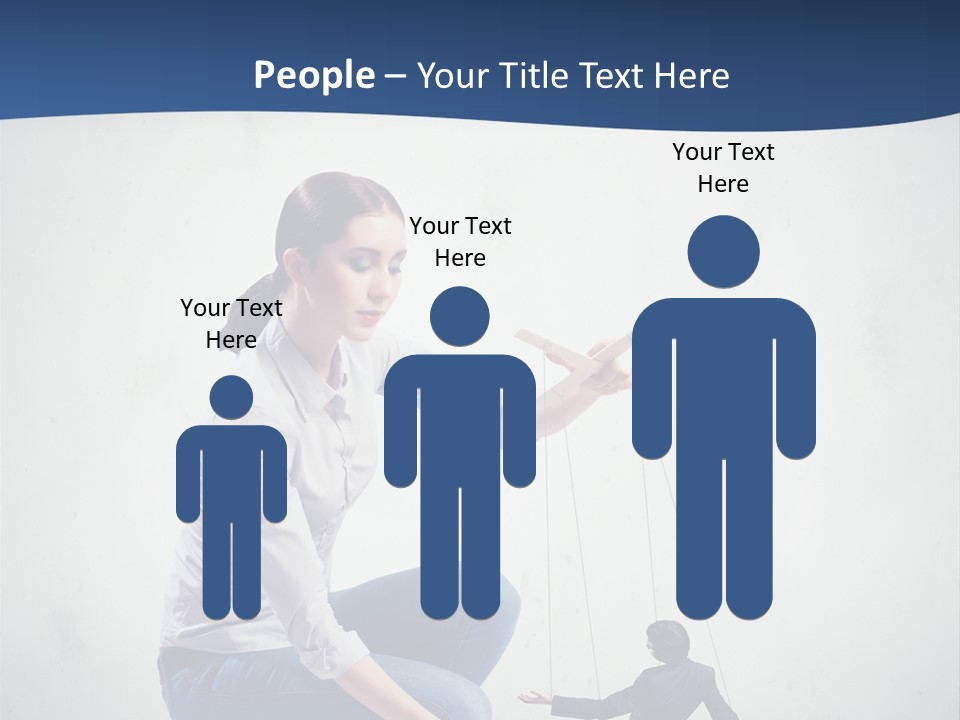 Formal Female Boss PowerPoint Template