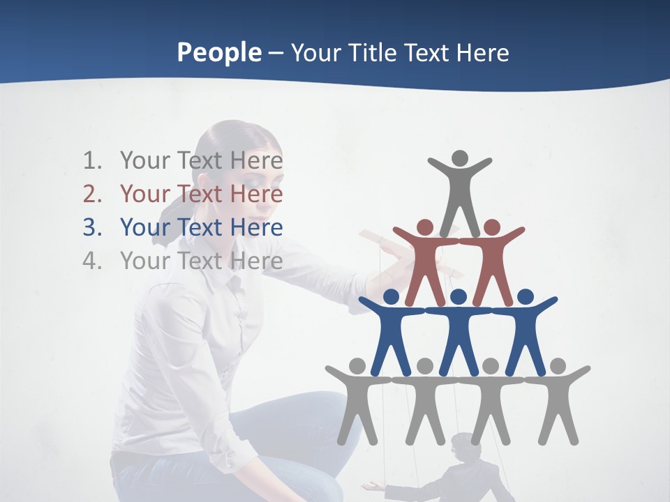 Formal Female Boss PowerPoint Template