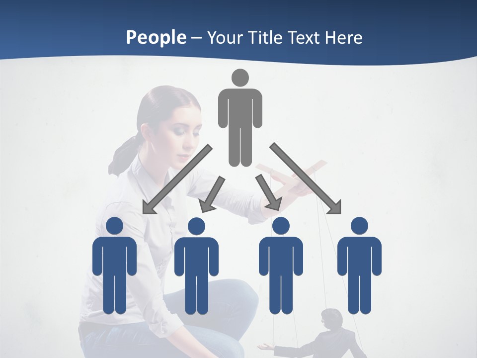 Formal Female Boss PowerPoint Template