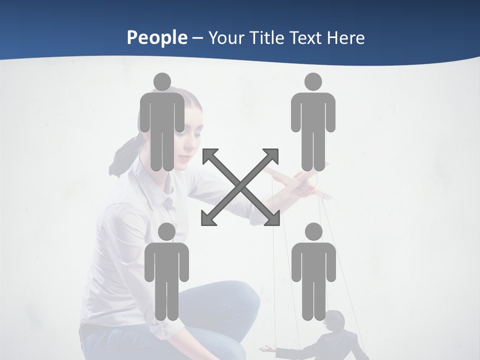 Formal Female Boss PowerPoint Template