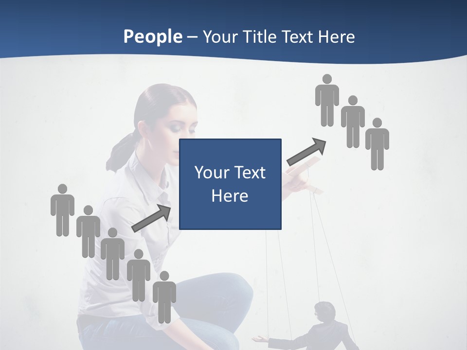 Formal Female Boss PowerPoint Template