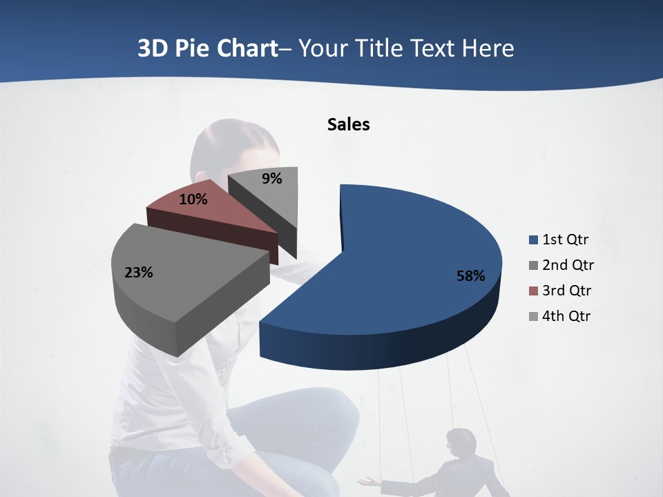 Formal Female Boss PowerPoint Template