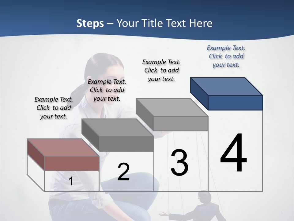 Formal Female Boss PowerPoint Template