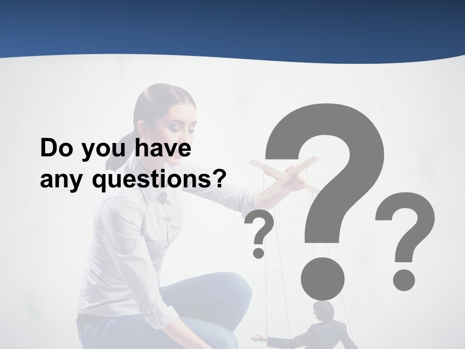 Formal Female Boss PowerPoint Template