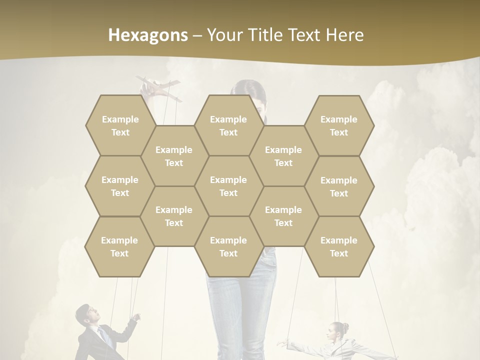 Emotion Caucasian Man PowerPoint Template