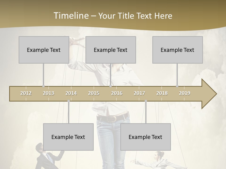 Emotion Caucasian Man PowerPoint Template