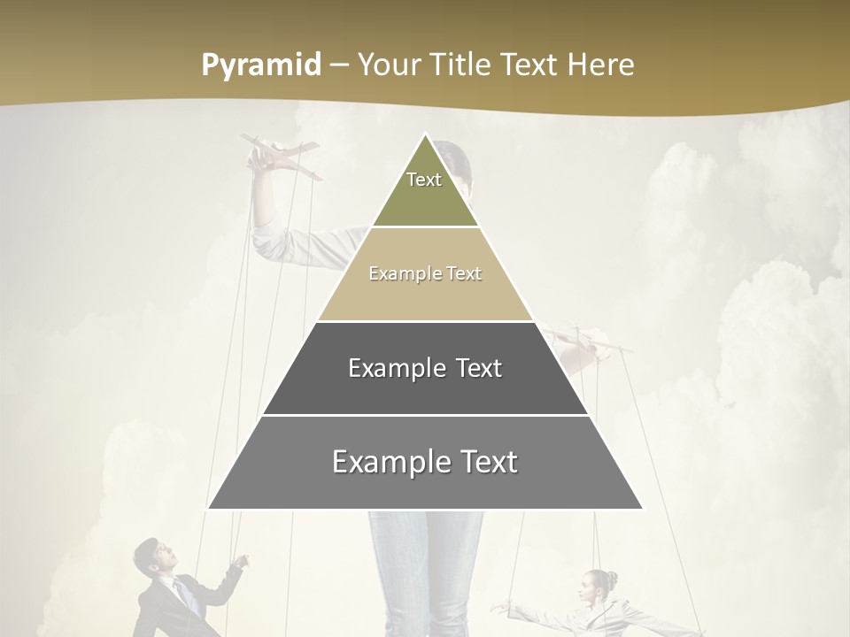 Emotion Caucasian Man PowerPoint Template