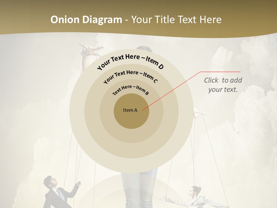 Emotion Caucasian Man PowerPoint Template