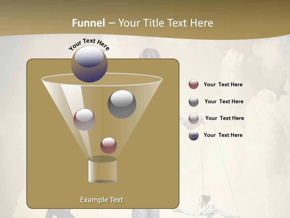 Emotion Caucasian Man PowerPoint Template