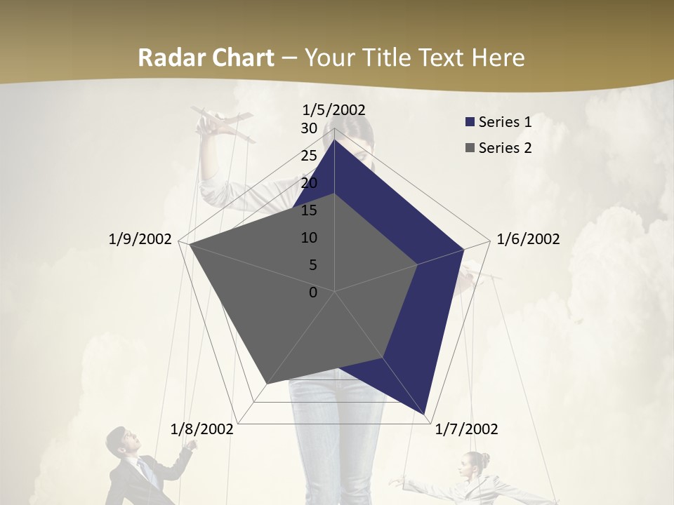 Emotion Caucasian Man PowerPoint Template