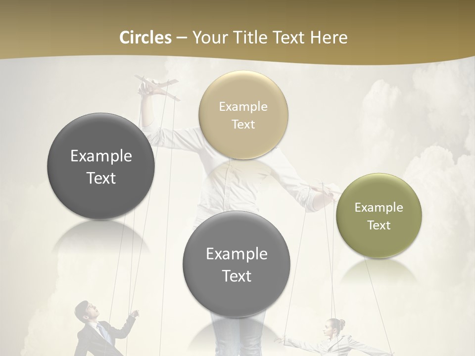 Emotion Caucasian Man PowerPoint Template