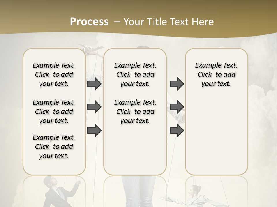 Emotion Caucasian Man PowerPoint Template