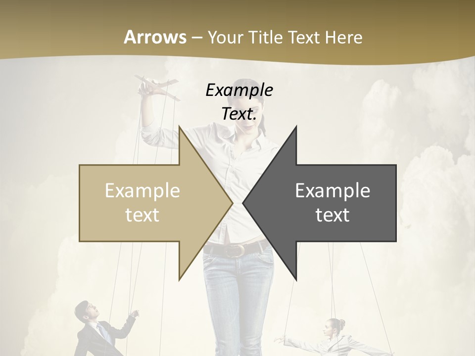 Emotion Caucasian Man PowerPoint Template