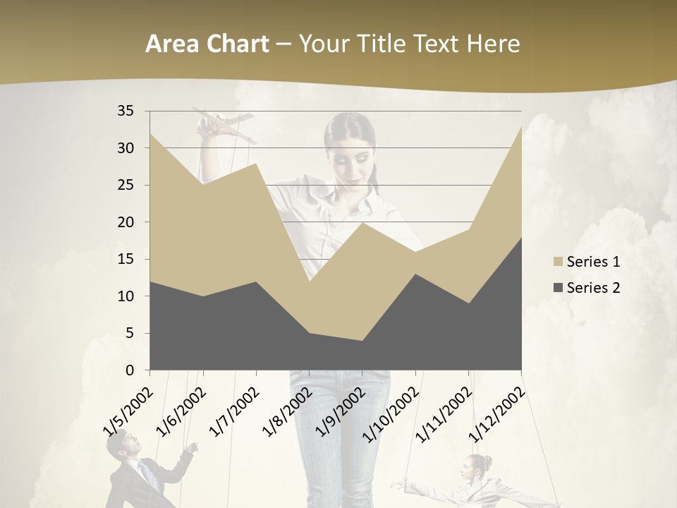 Emotion Caucasian Man PowerPoint Template