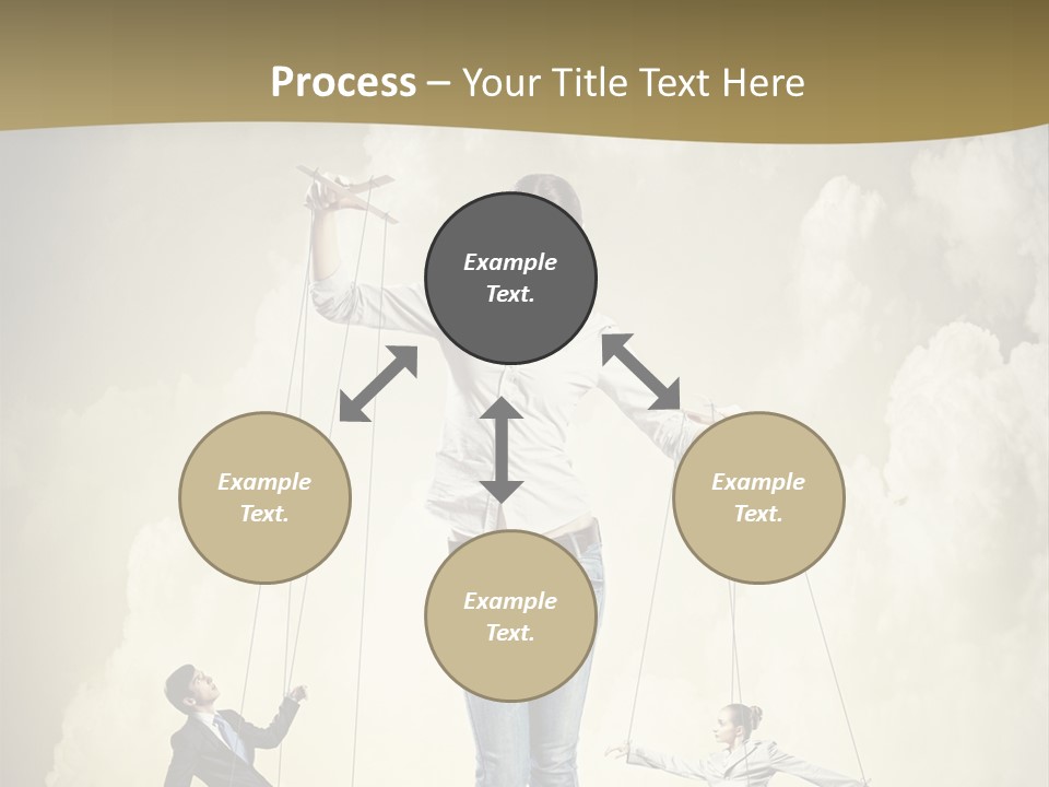 Emotion Caucasian Man PowerPoint Template