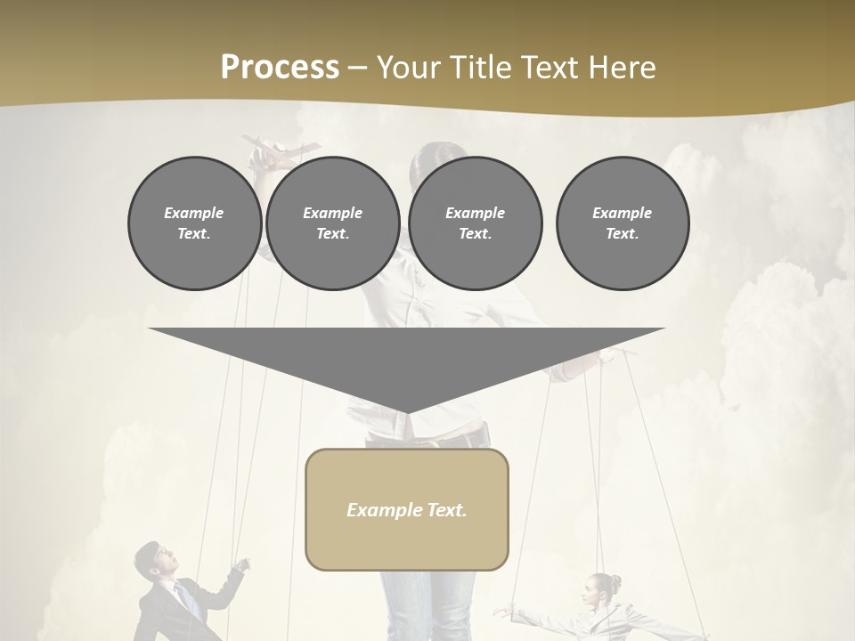 Emotion Caucasian Man PowerPoint Template