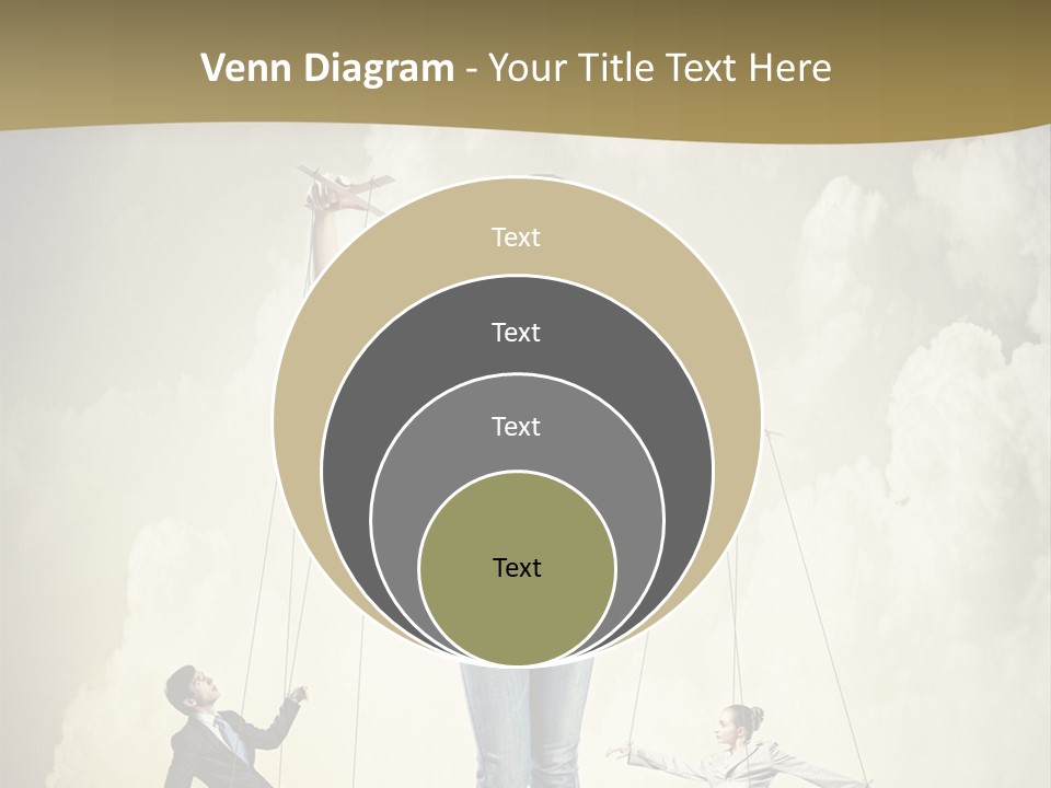 Emotion Caucasian Man PowerPoint Template