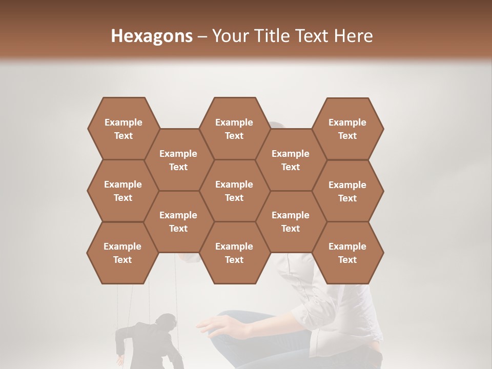 Businessperson Subordinate Tied PowerPoint Template