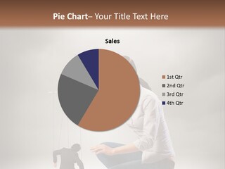 Businessperson Subordinate Tied PowerPoint Template