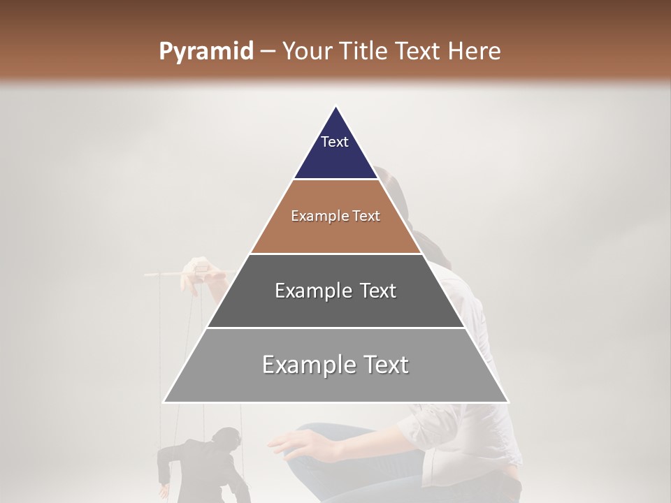 Businessperson Subordinate Tied PowerPoint Template