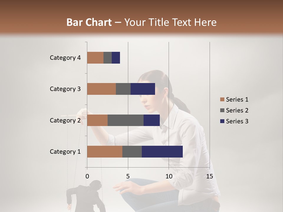 Businessperson Subordinate Tied PowerPoint Template