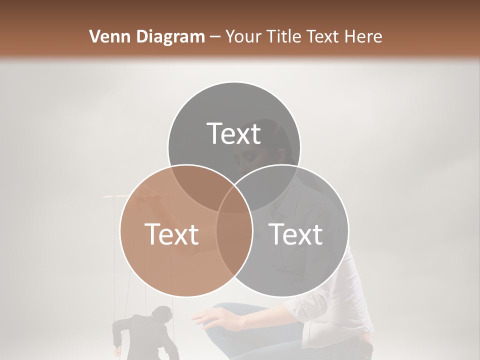 Businessperson Subordinate Tied PowerPoint Template