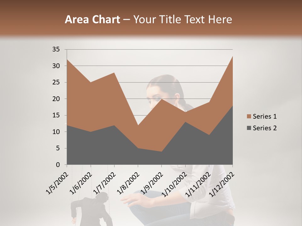 Businessperson Subordinate Tied PowerPoint Template