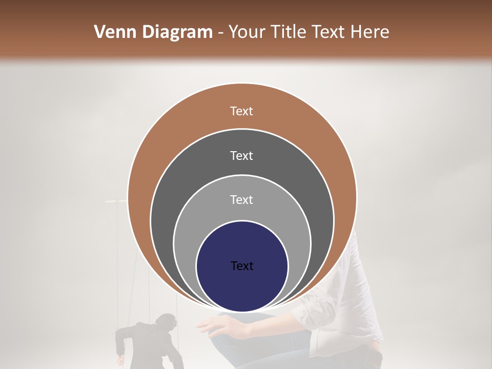 Businessperson Subordinate Tied PowerPoint Template