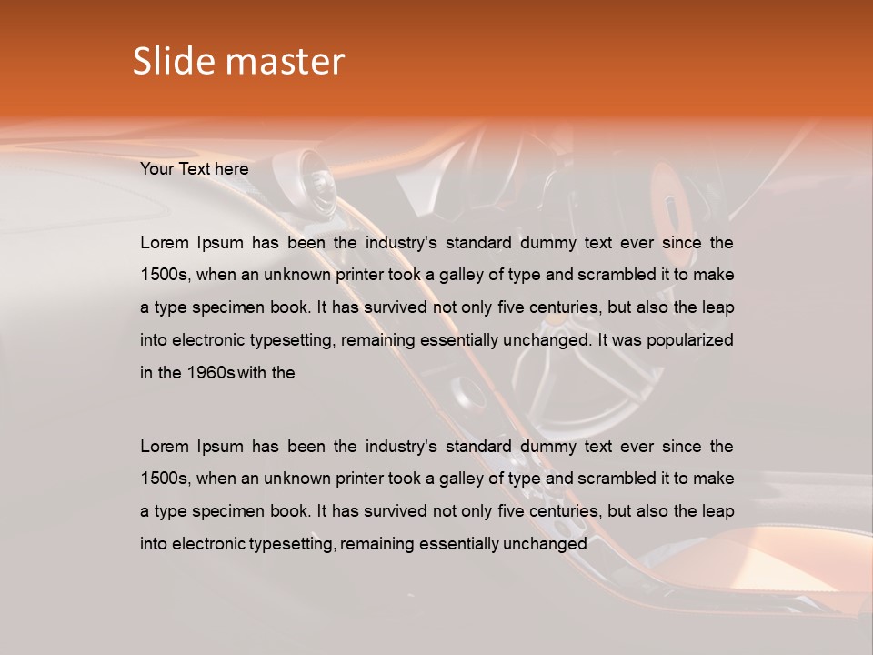 Handling Control Element PowerPoint Template