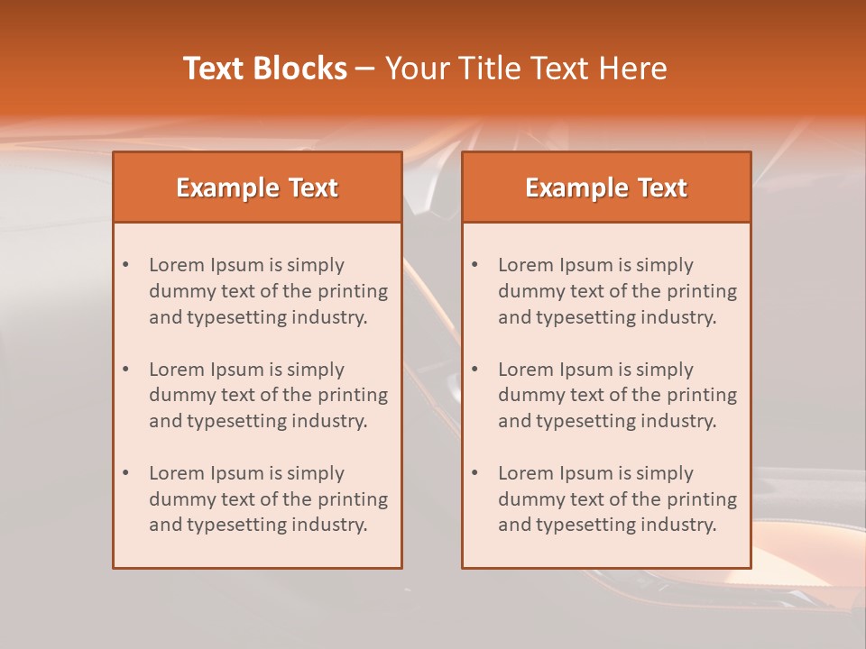 Handling Control Element PowerPoint Template