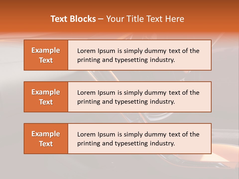 Handling Control Element PowerPoint Template