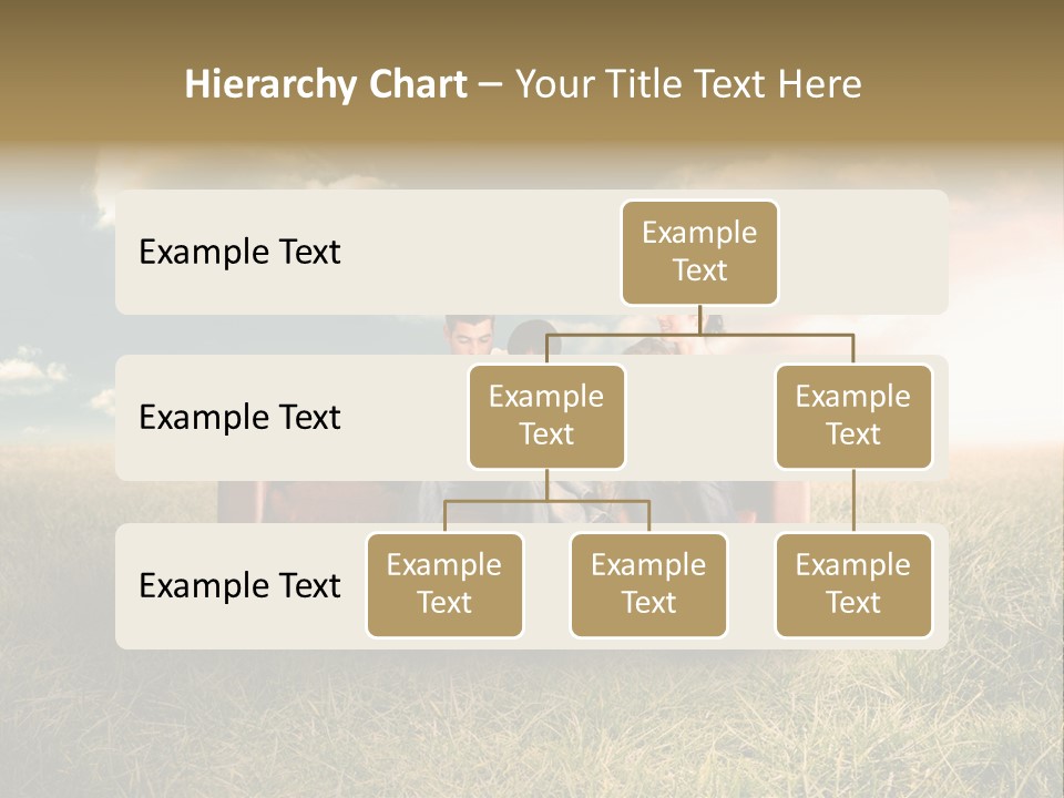 Couch Green Mother PowerPoint Template